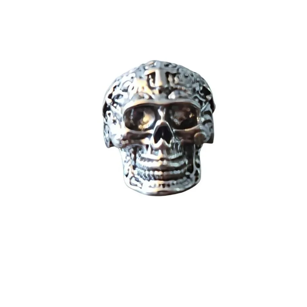 Sugar Skull Silverstone Skull & Crosses Ring